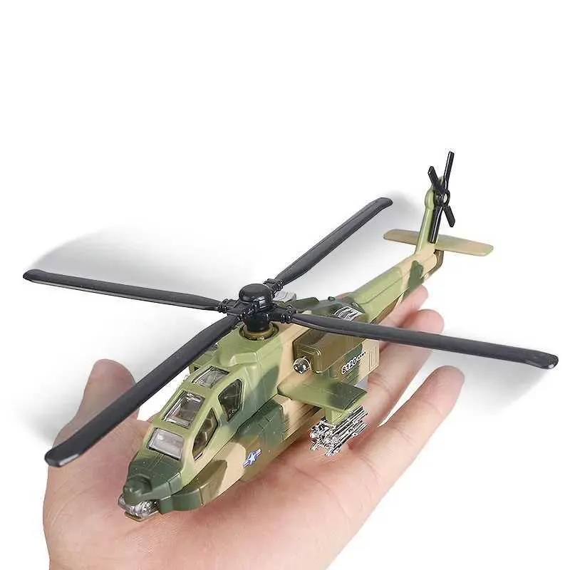 Kids Drones For Age 6-8 Rescue Helicopter Toy Pull-Back Action - Main Image