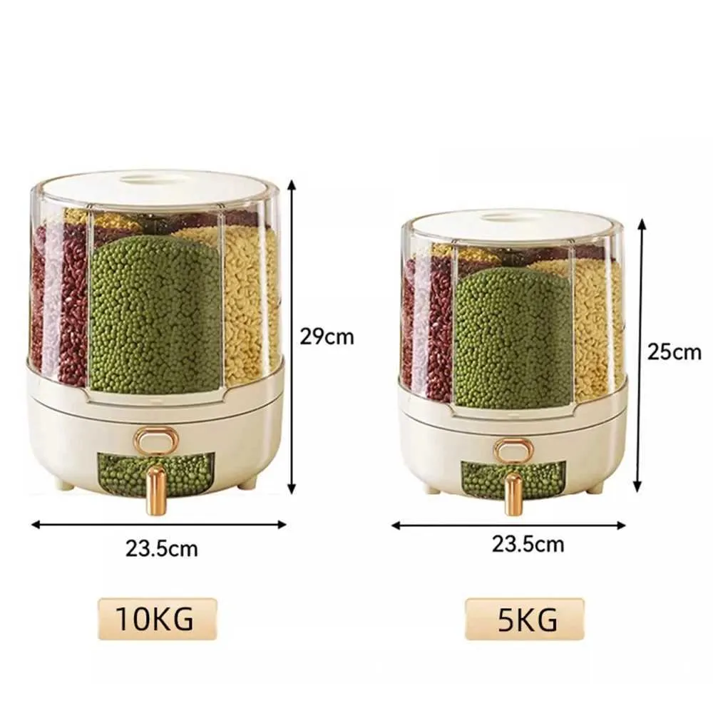 Large Rice Storage Container - Sealed & Moisture-Proof, Keep Rice Fresh ...