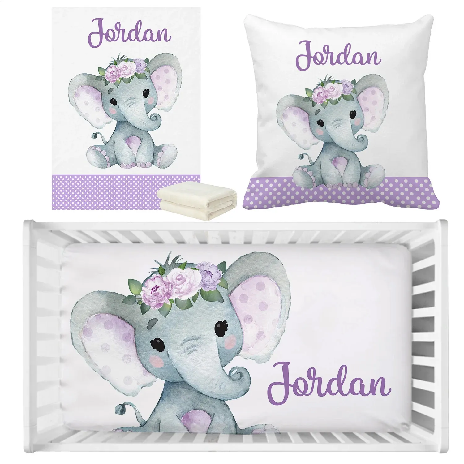 Jordan crib set clearance