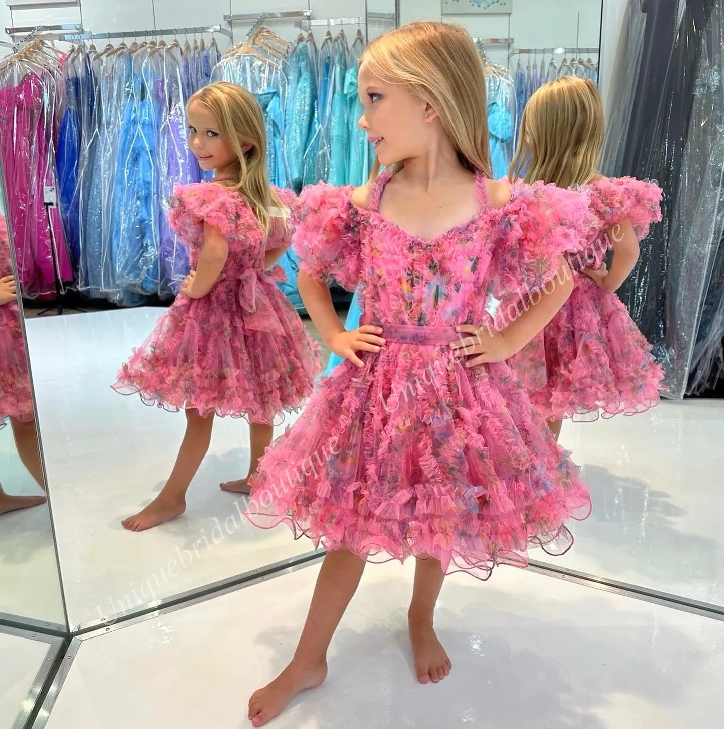 Pink dress junior boutique hotsell