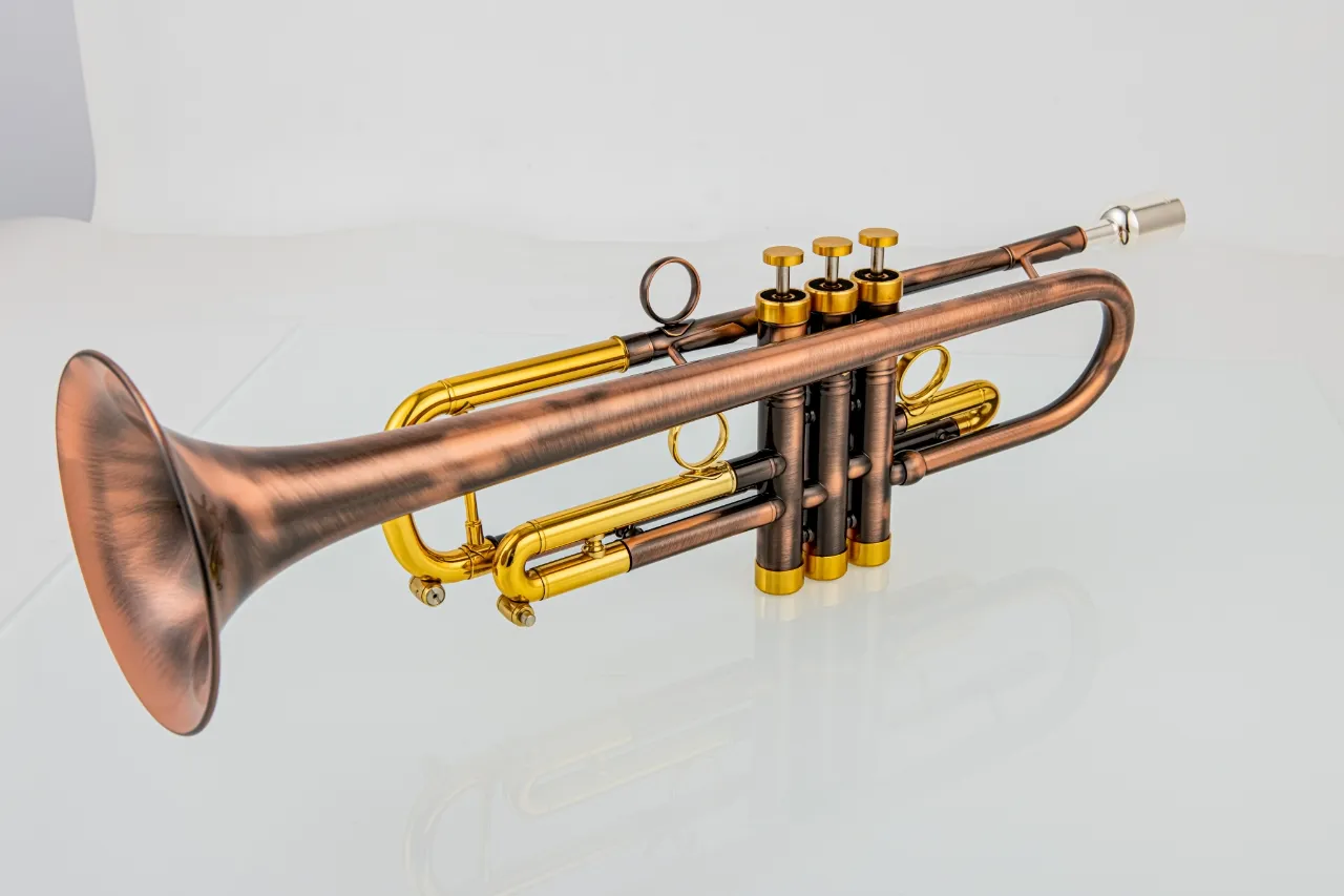 ビンテージ トランペット Artisan Copper Trumpet With Hard Case Professional Quality