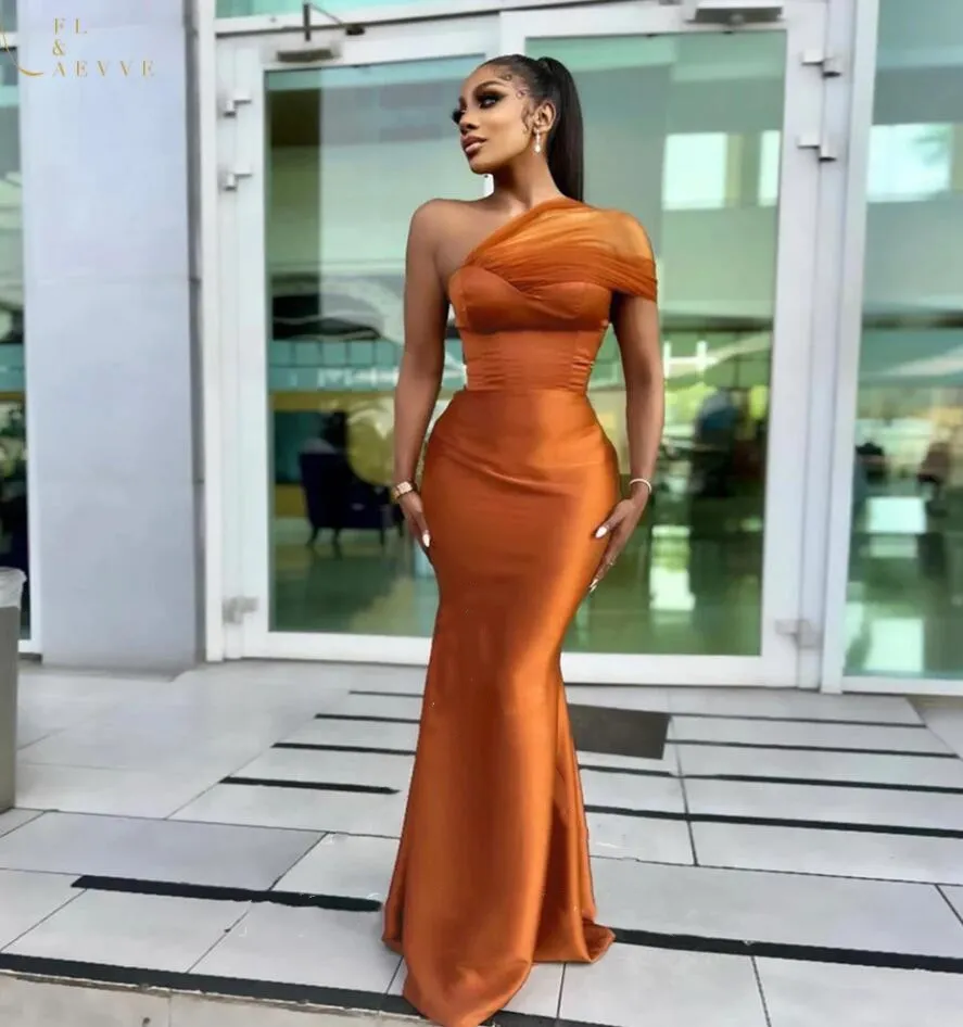 bridesmaid dresses one strap Wedtrend Women Bridesmaids A Line One Shoulder Long Chiffon Wedding Party  Formal Bridesmaid Dress with Ruffles – WEDTREND main image 0