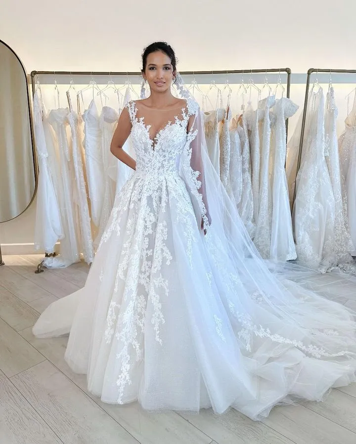 off shoulder satin gown plus size wedding dress Off-Shoulder with Corset and Train, White Bridal Size 24W The mikado fabric creates bow pleats around the waist and flows into a lush skirt with a hidden train and convenient side pockets Plus-Size Simple Satin Wedding Dresses
