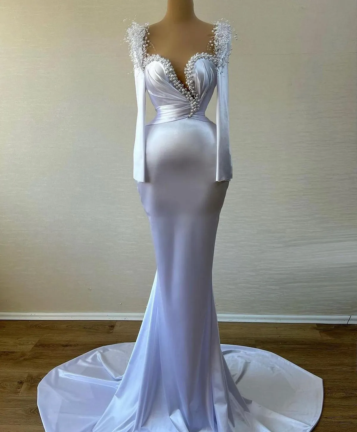 long asymmetrical dress Gemy Maalouf | Evening Dresses