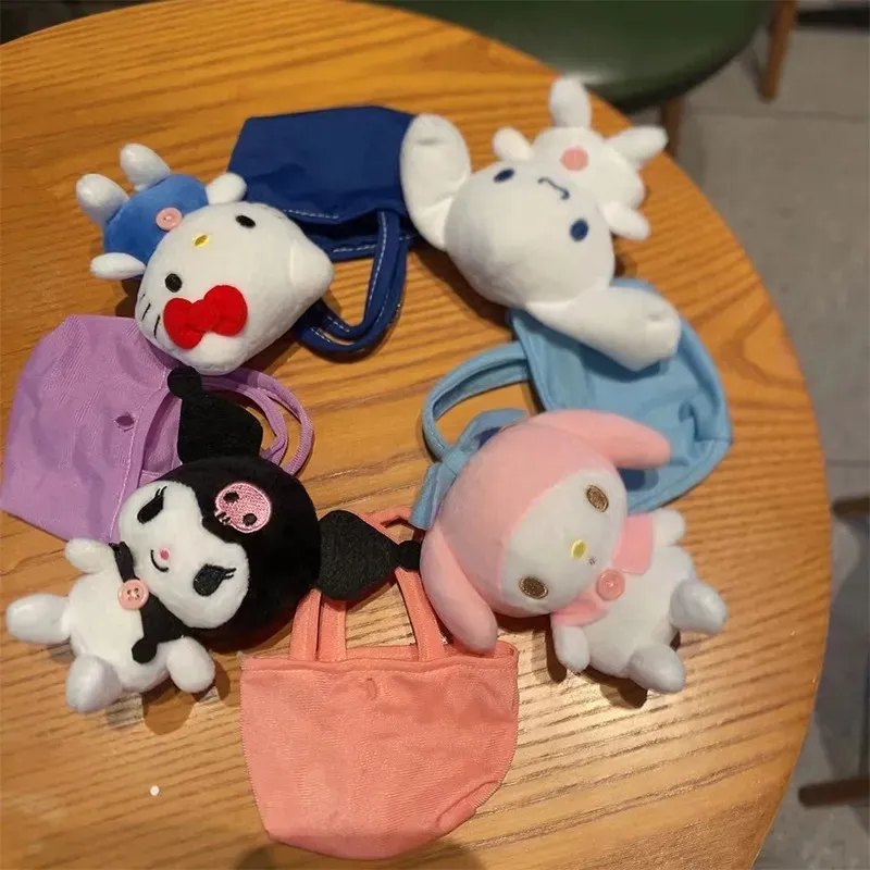 DHgate 2024 Wholesale Kawaii Plush Keychain Bag for Childrens Gifts Game Playmate Toys Gifts