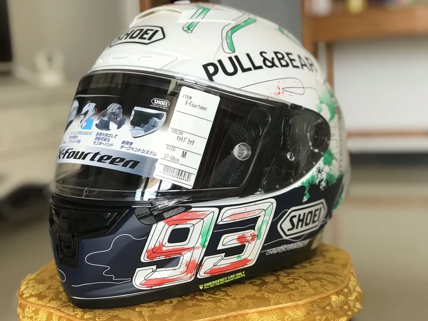 xj.0012-shin-1.5 様SHOEI X-Fourteen SHOEI X-Fourteen Matte Black – 605 Motorsports