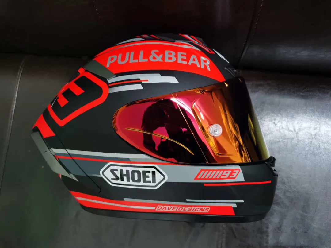 Full Face Shoei X14 X Fourteen MM93 Marquez 5 Black From