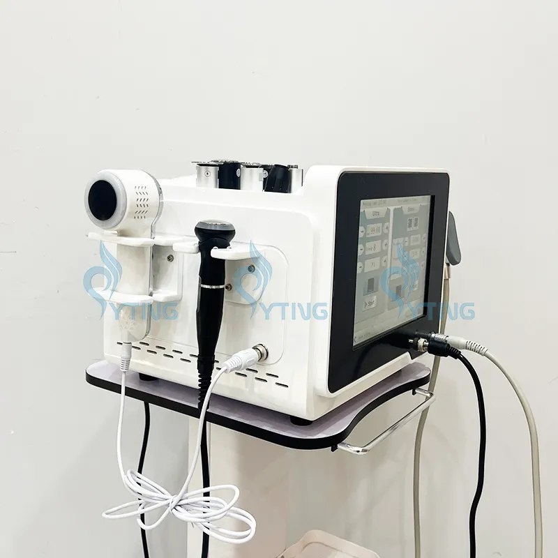 10 Bar Shock Wave Therapy ED Treatment Physiotherapy Back Pain Relief Machine 3 in 1 Cold Hammer Ultrasound