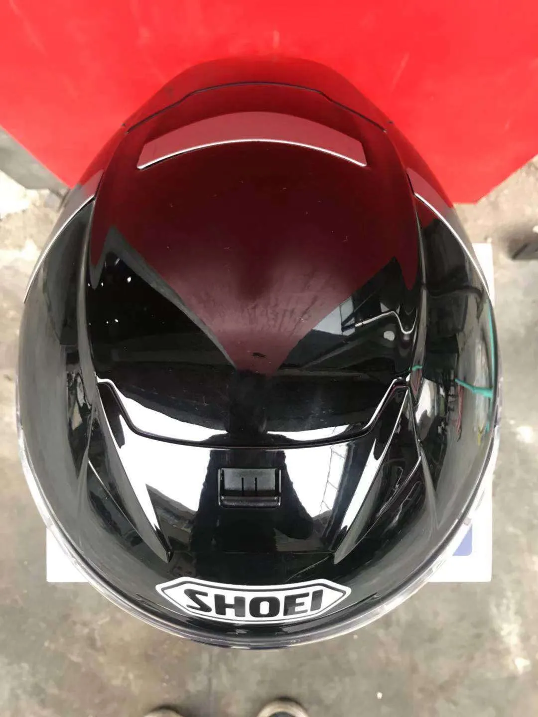 shoei x14 black glossy RF-1400 Helmet - Gloss - Size Small yet stays quieter than most Shoei RF-1400 Helmet - Gloss