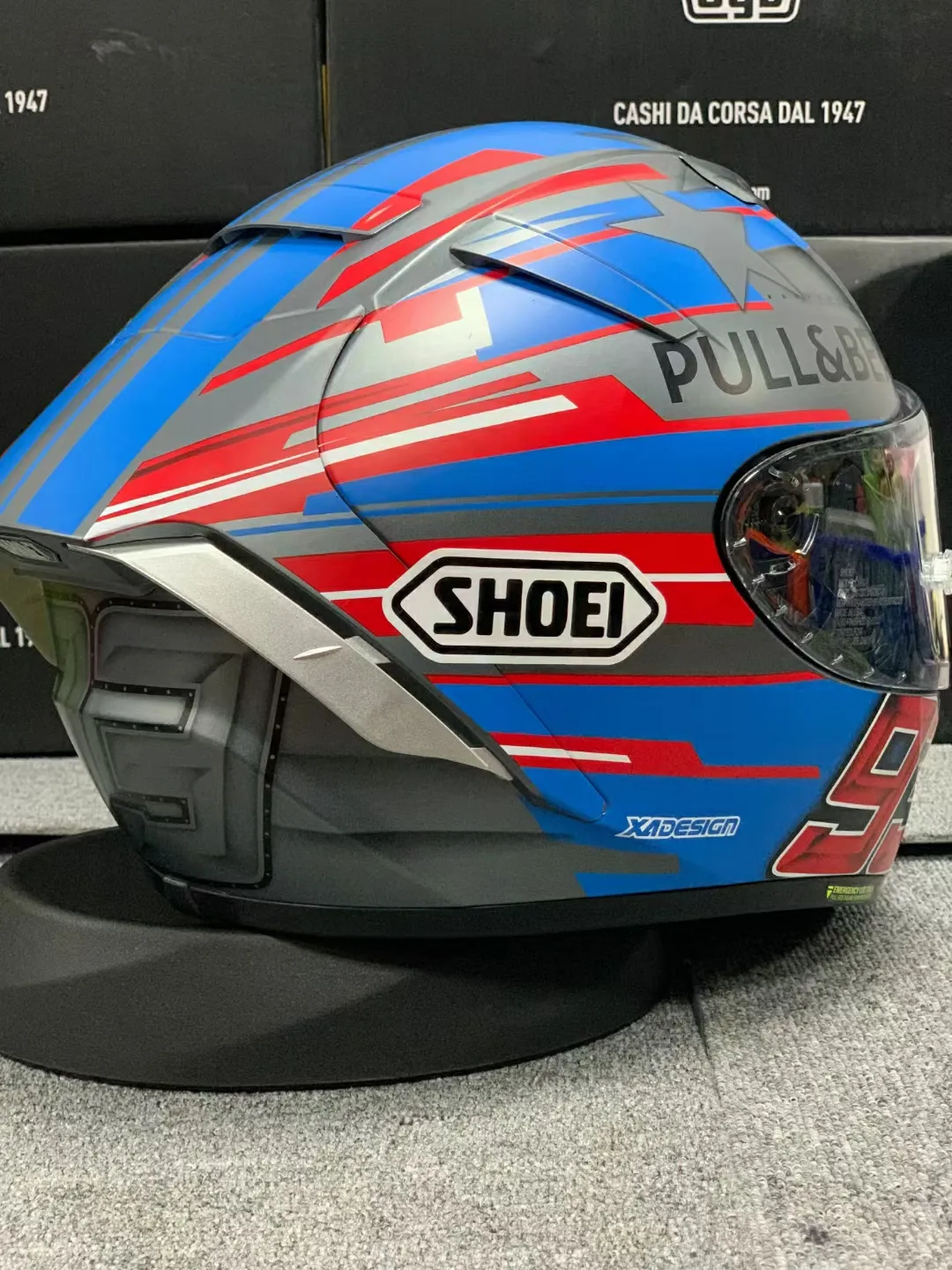 Motorcycle Helmets Shoei X14 MM93 Marquez America Captain