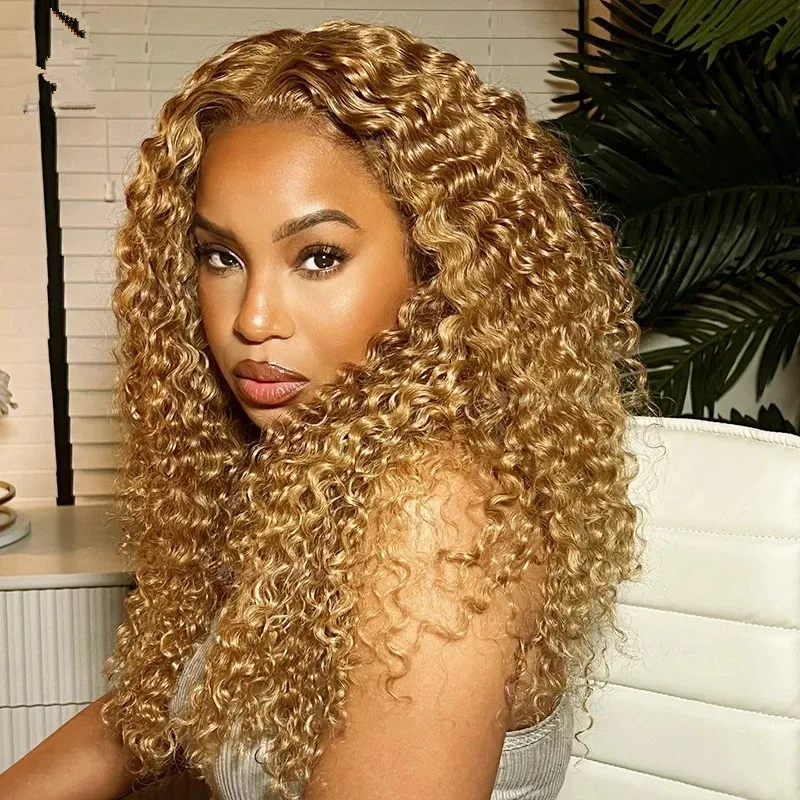 COPY - Honey Blonde lace front wig with blonde human hair light Amazon.com : Honey Blonde Ombre Lace Front Wig Human Hair  main image 4