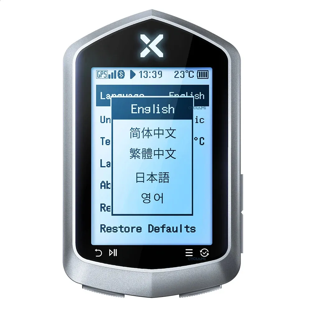 XOSS NAV PLUS GPSサイコン 4点セット XOSS Nav GPS ナビゲーション サイクルコンピュータ 33時間の