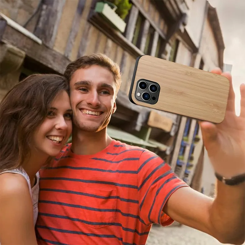 Custom Carved Iphone 12 Live Edge Phone Case Custom Case Designer - Main Image