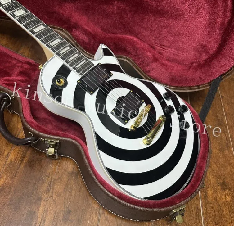 ギター WHE402DD SwollenPickleDirtyDonnyEdition DHgate.com:Zakk Wylde Bullseye Electric Guitar: Mahogany