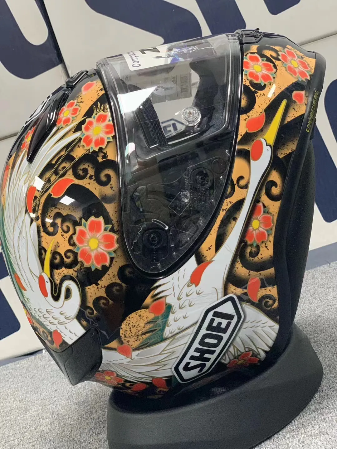 Shoei Z7 Transparent Full Face scorpion motorcycle helmets