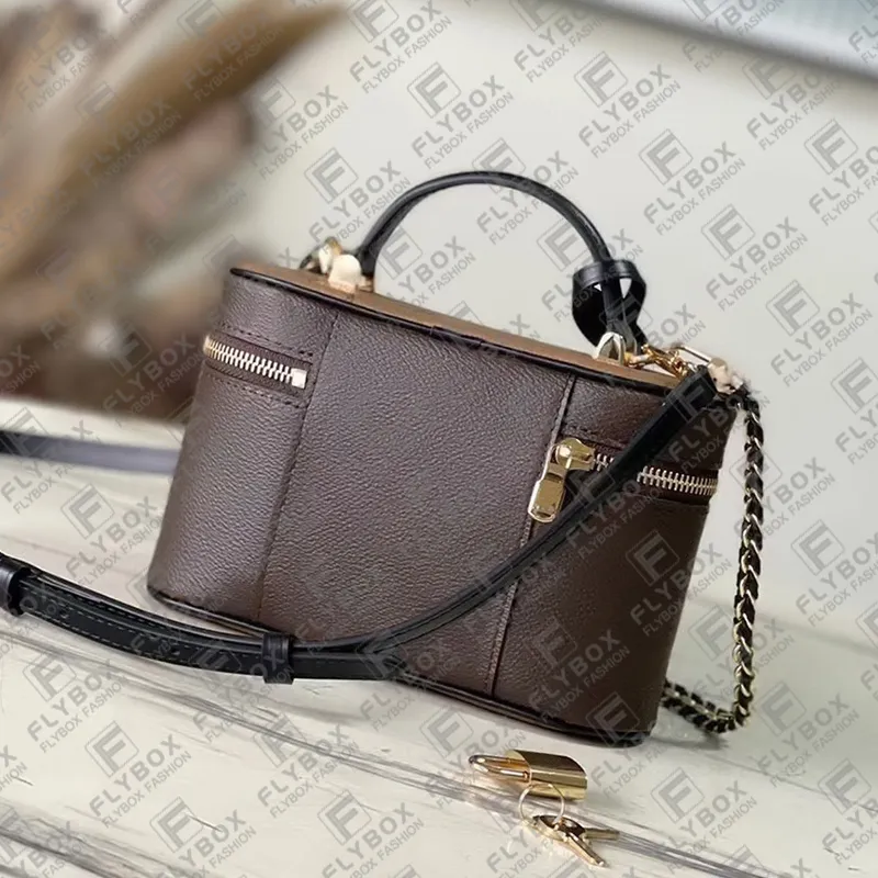 M47125 Vanity Chain Pouch Bag Cosmetic Bag Shoulder Bags Crossbody Handbag Tote Women Fashion Casual Luxury Designer TOP Quality Fast Delivery