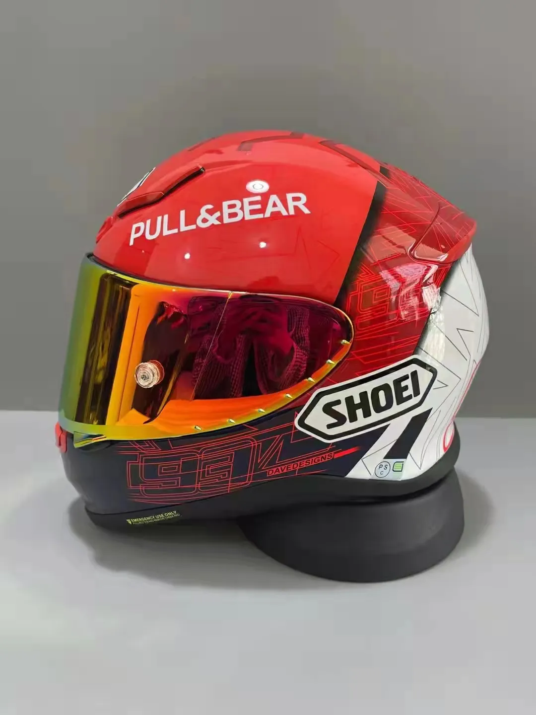 Shoei Z7 Marquez 6 Full Face moto helmets with Anti-Fog Visor for 