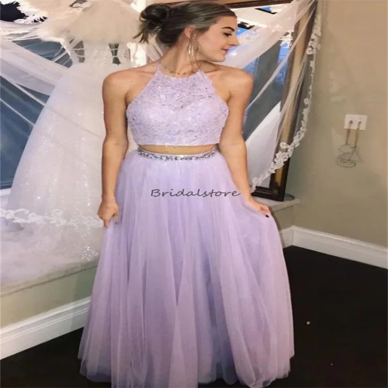 Elegant Lilac Boho Dress: Sexy Halter Prom Dresses . Shop Now! from Dhgate  Prom Dresses - price 104.83