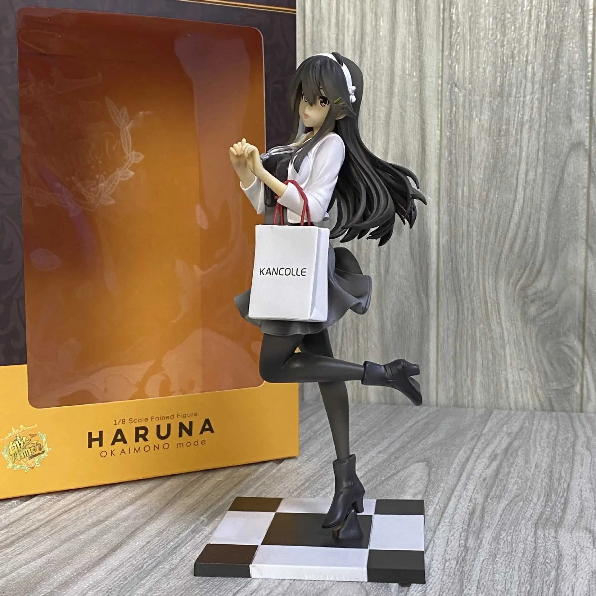 Kawaii Anime Haruna Figure - Adorable Standing Pose PVC