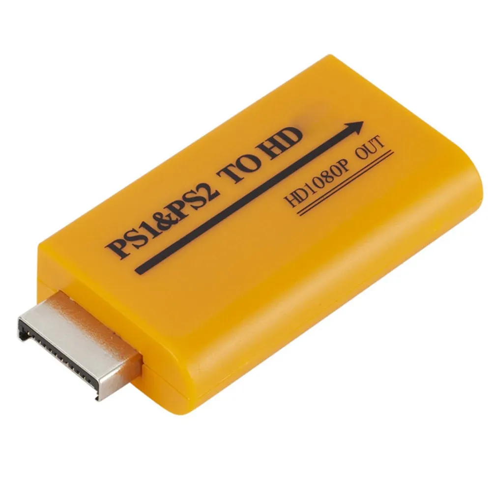 thumbnail image 2 of PS2 To HDMI Video Converter Adapter With 3.5mm Audio Output For HDTV – Black, Aluminum Body 2 of 5