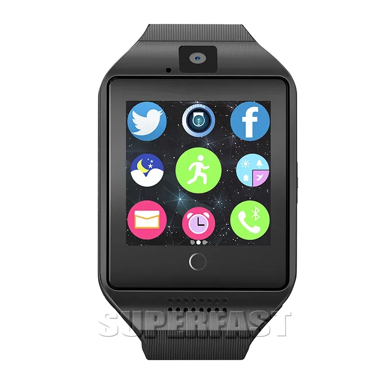 Q18 Smart Watch Bluetooth Smartwatch For Android Cellphones