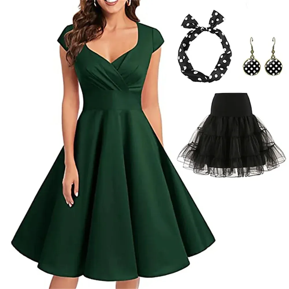 【A品】andresd many way vintage dress S セール】メニーウェイヴィンテージドレス / many way vintage