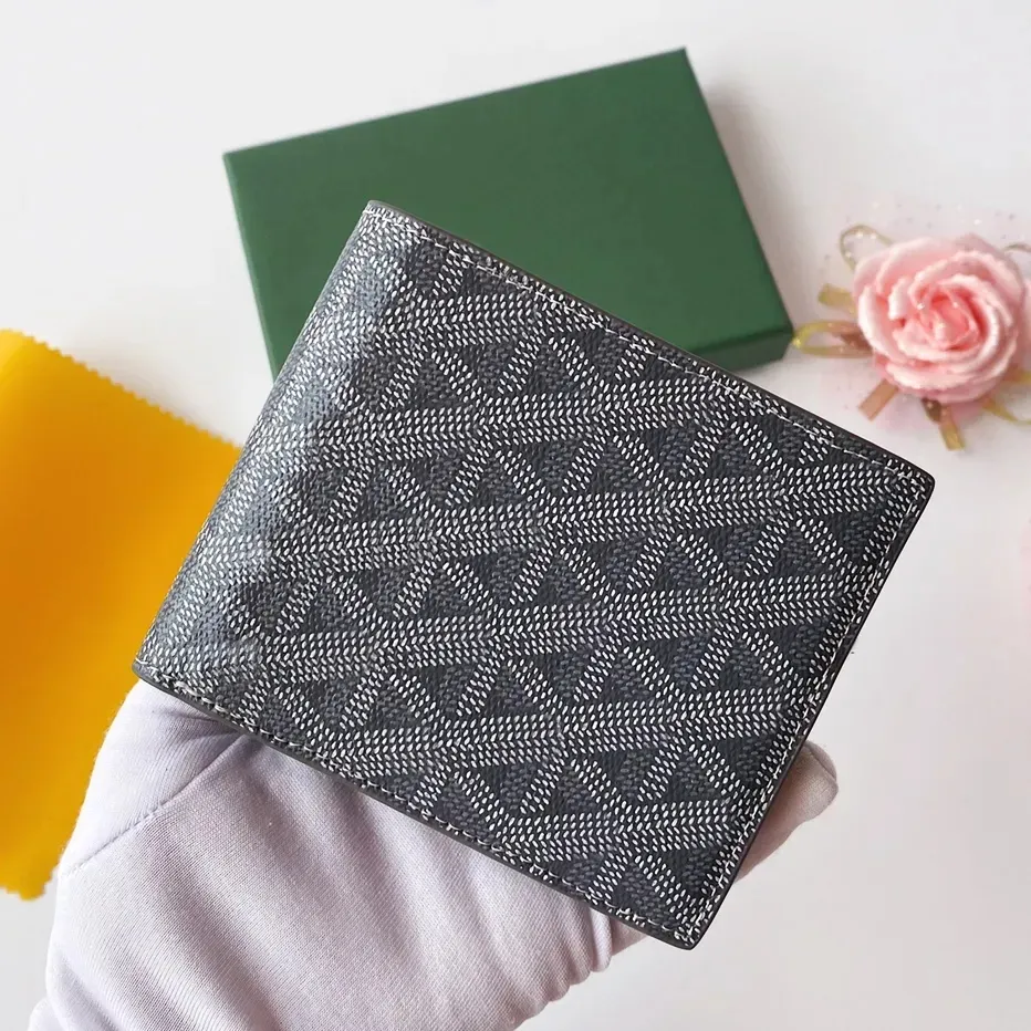 DHgate Goyyard Wallet Designer Wallet Go Yard Wallet Genuine Leather Women s Card Wallet Full Grain Leather Men s Short Flap Wallet Fashionable Hundred Style 923 Bags Luggage Accessories