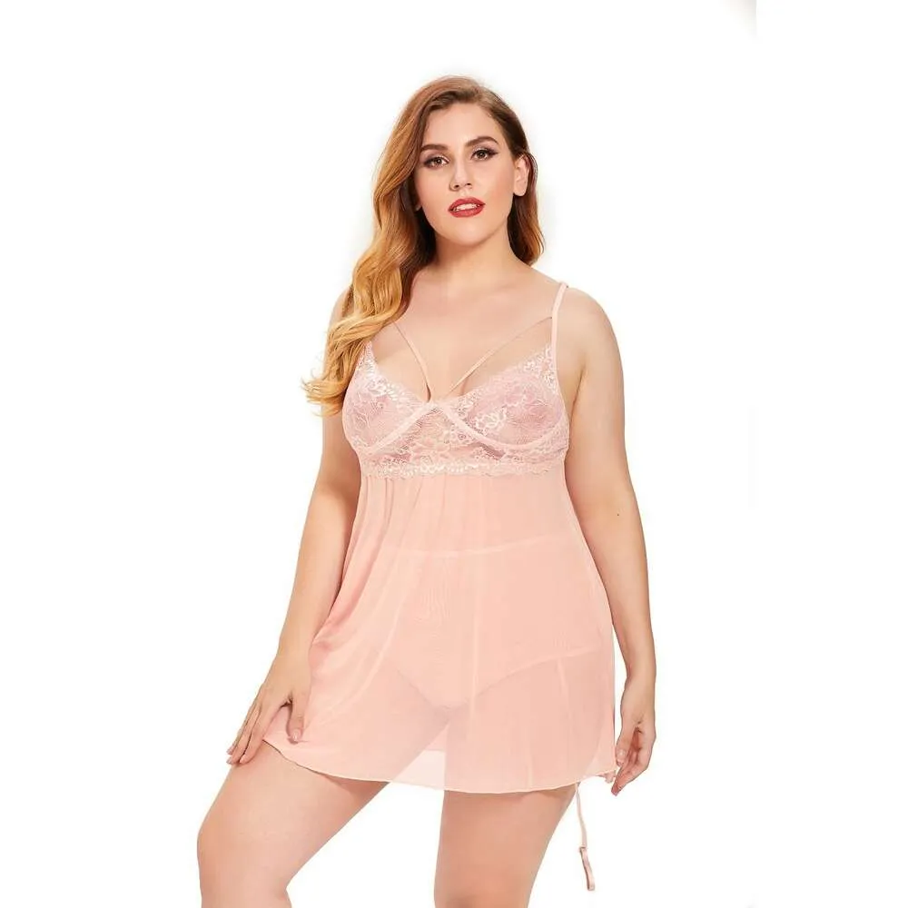 Plus Size Sexy Lingerie Dress: Curvy Camisole Sleepwear, Fun & Flirty  Nightie for Chubby MM Women - Buy Now! from Dhgate Sexy Skirt