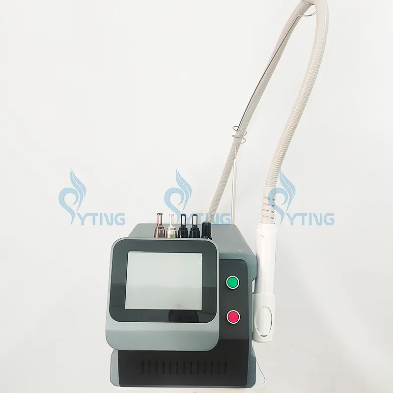 Picosecond Q Switched Nd Yag Laser Machine with 6 Tips Noninvasive Tattoo Removal Pigmentation Freckle Treatment