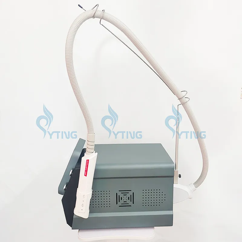 Picosecond Q Switched Nd Yag Laser Machine with 6 Tips Noninvasive Tattoo Removal Pigmentation Freckle Treatment