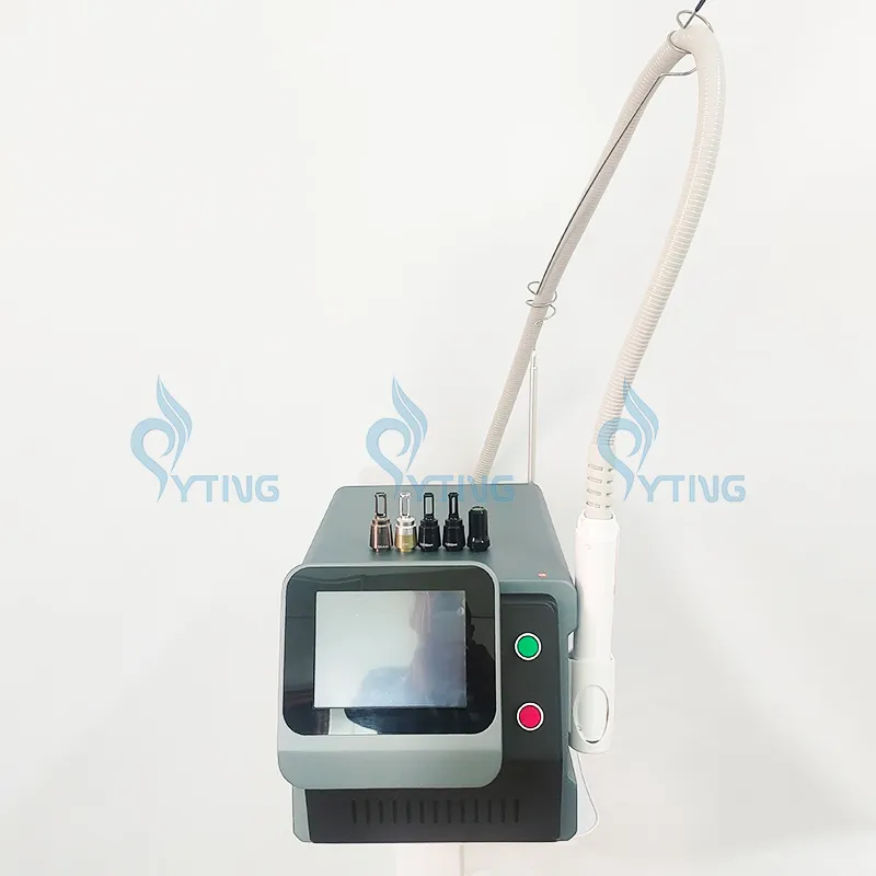 Picosecond Q Switched Nd Yag Laser Machine with 6 Tips Noninvasive Tattoo Removal Pigmentation Freckle Treatment