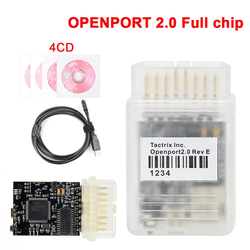 Tactrix Openport 2.0 Full Chip ECU mpps interface with 4CD 