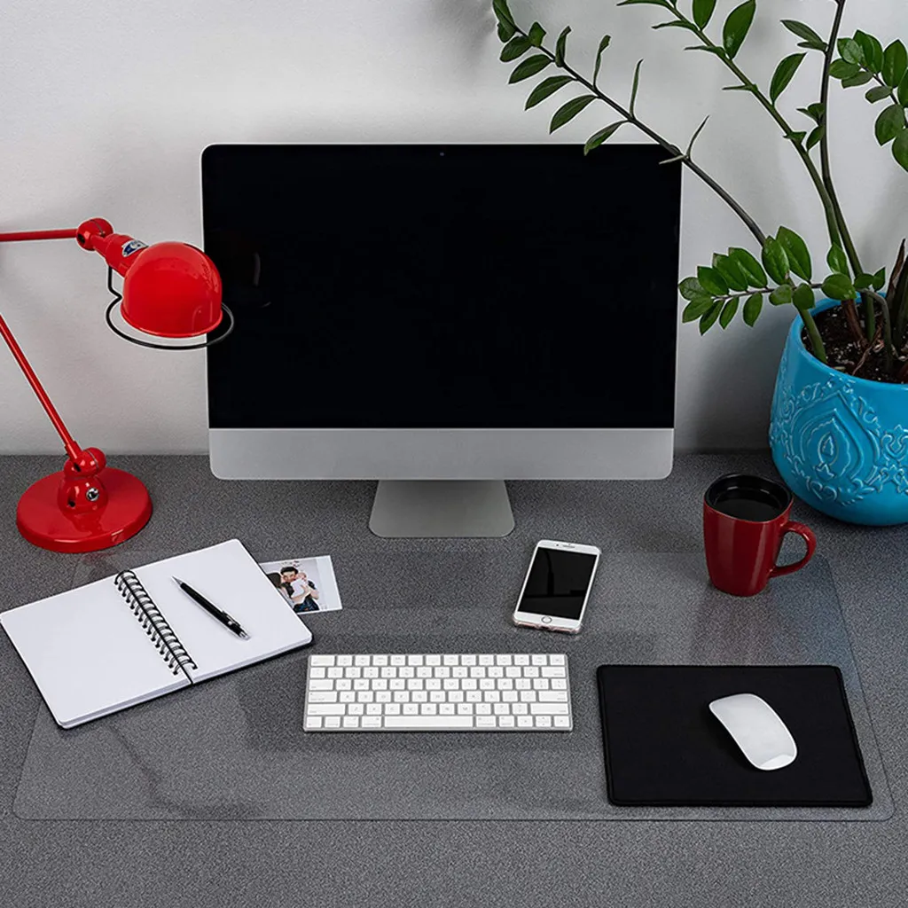 Clear Desk Mat PVC Desk Protector Pad Non Slip Mouse Pad Desk Mat Tablecloth 40X90CM From Homepro19 99.83 DHgate.Com