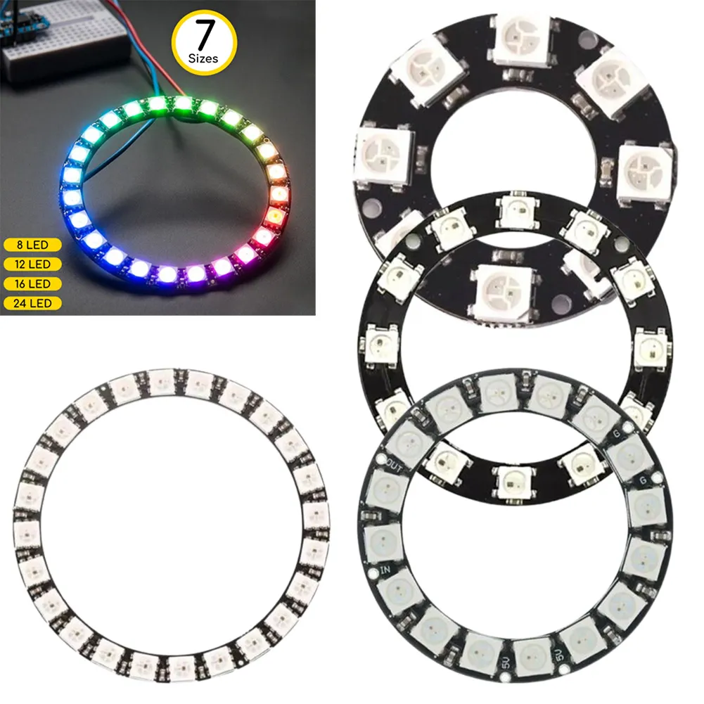 LED Ring 5V Addressable RGB LED Strip Light For... From Ddmymay, $33.82 ...