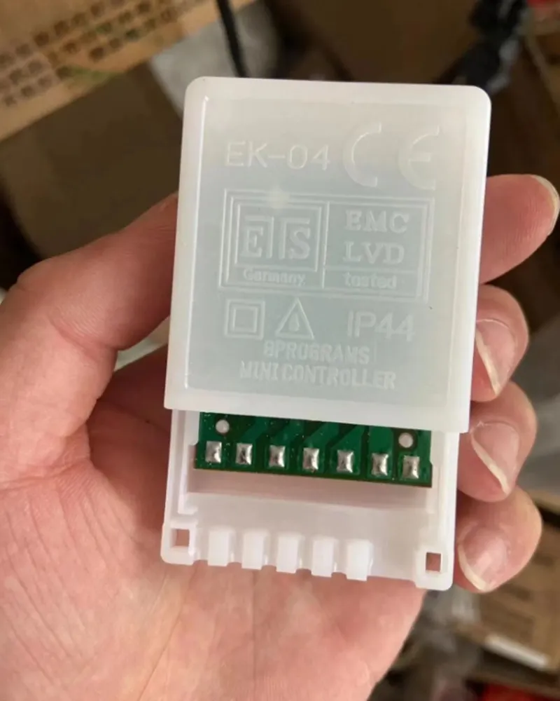 LED Dimmer Controller with 8 Modes Knob Type for Programmable Christmas ...