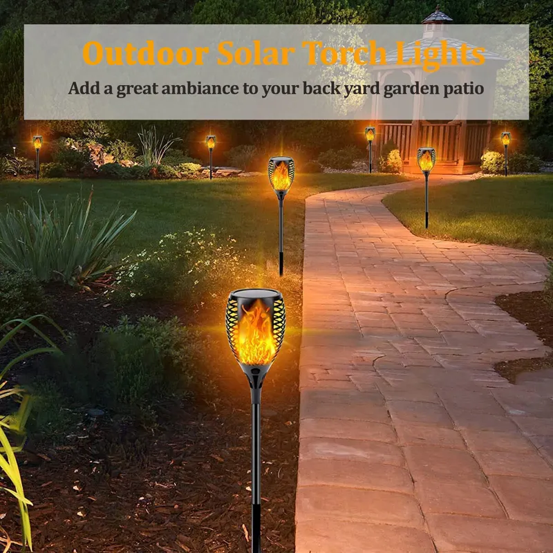 Solar Table Lanterns Outdoor Waterproof- 2 Pack Togo