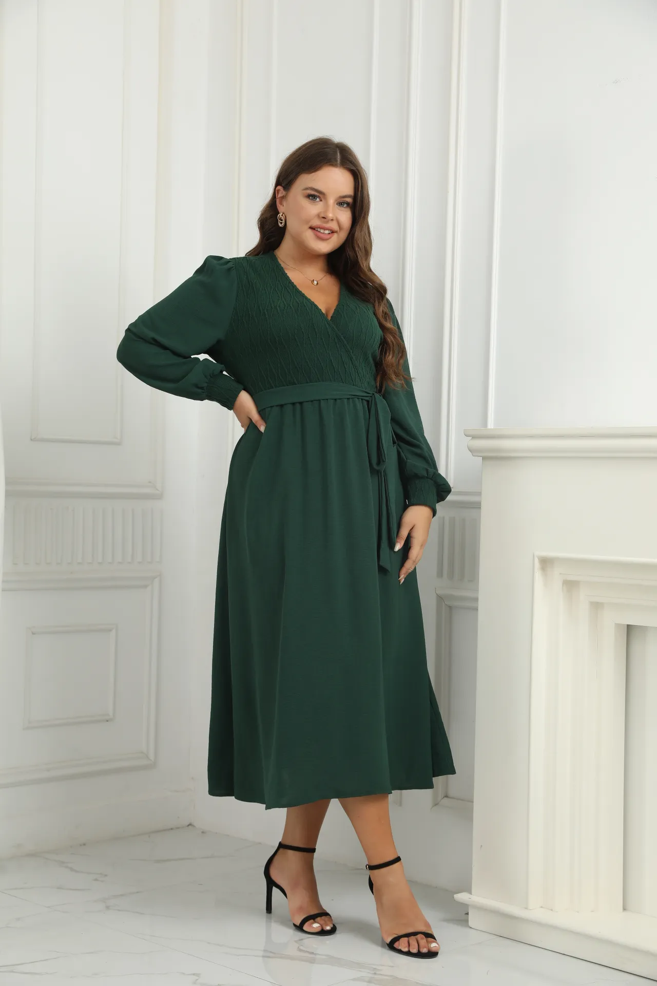 Celebrities Elegant Solid Solid Color V Neck Princess Dresses Celebrities Elegant Solid Solid Color V Neck Princess Dresses