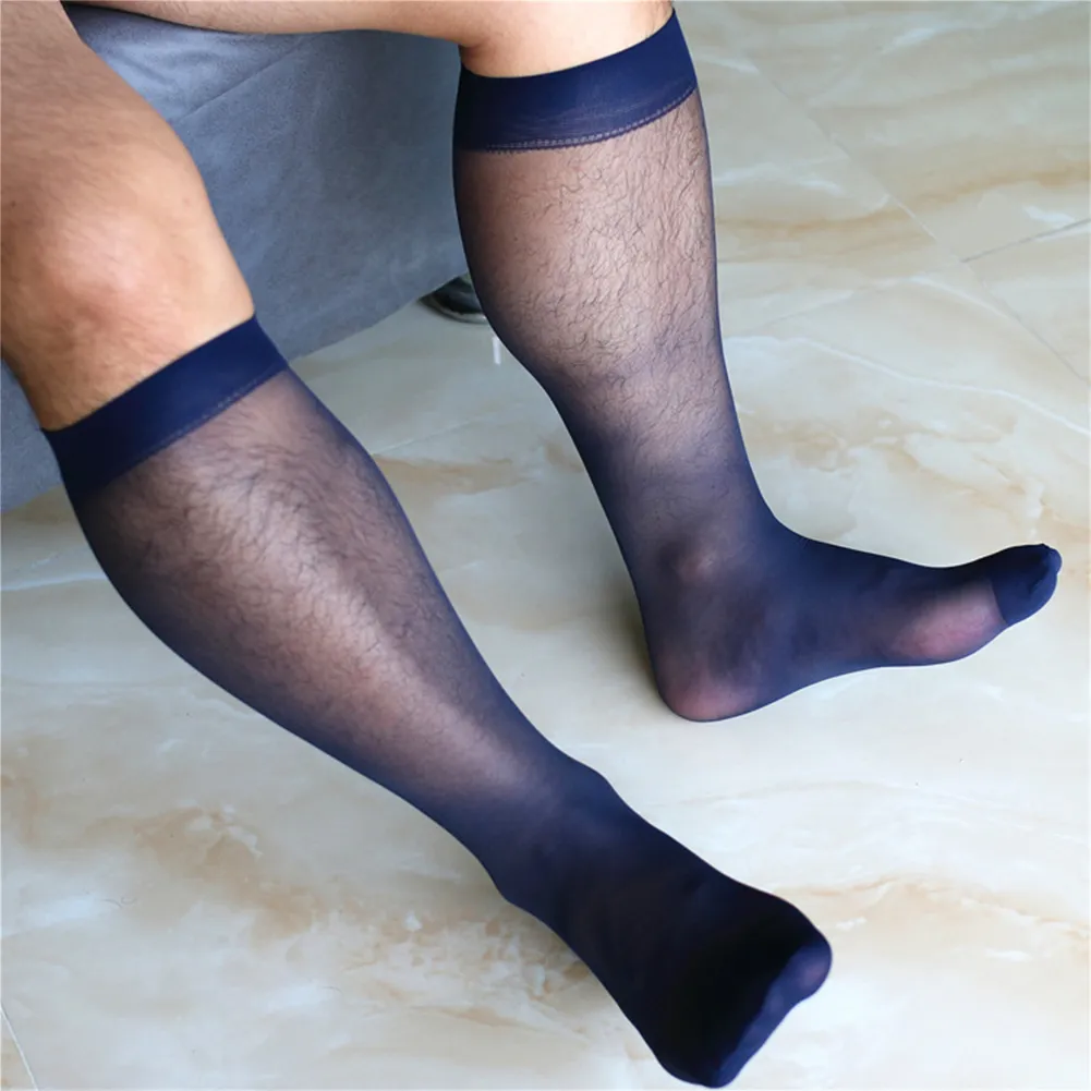 sheer dress socks men Eliot Grey Imperial Gold for and everyday100% Nylon Glossy Lightweight Nylon Dress Socks