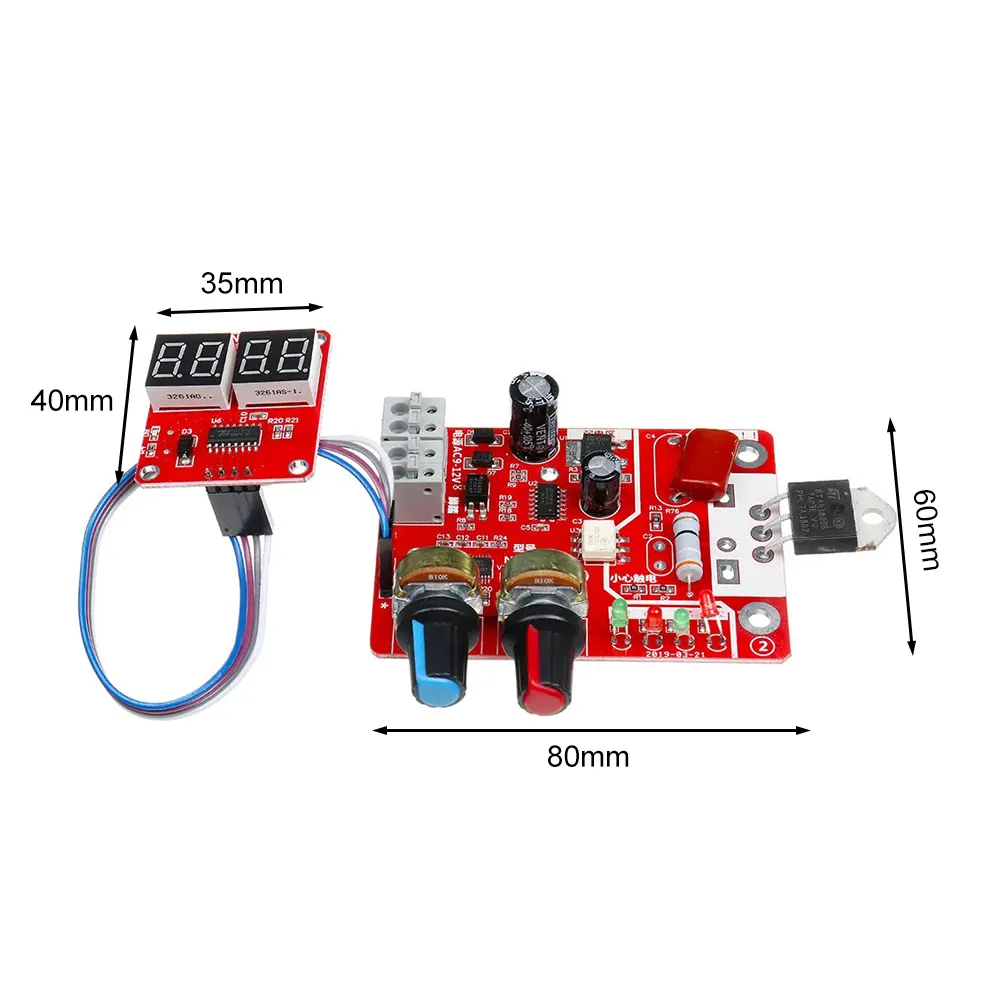 Smile 40A Spot Welder Module 100A Welding Controller Board With ...
