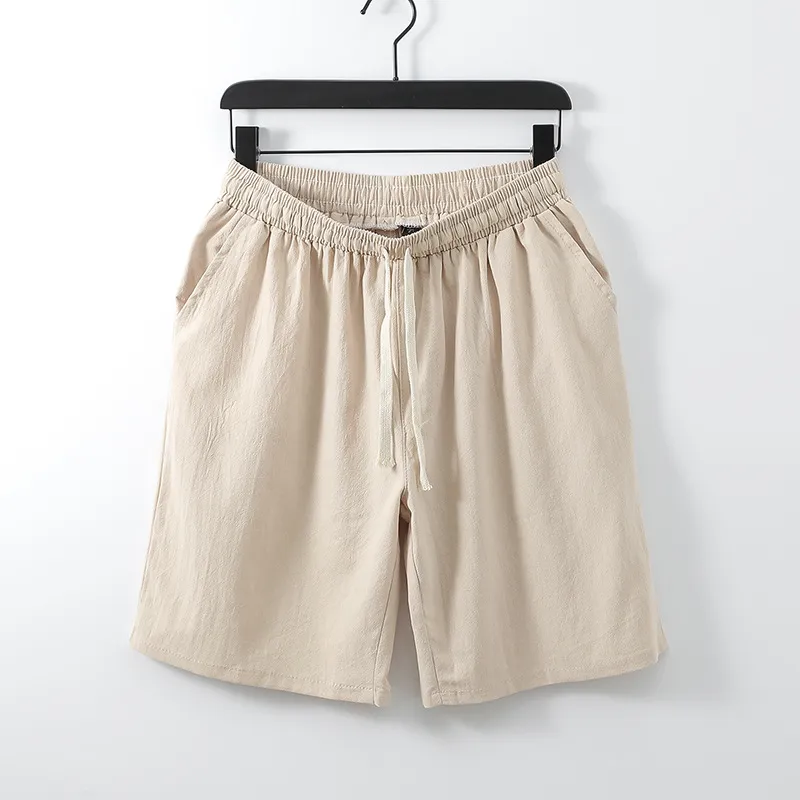 For Men Linen Shorts Big And Tall BadRhino Big Tall Stone Brown Linen Shorts BadRhino
