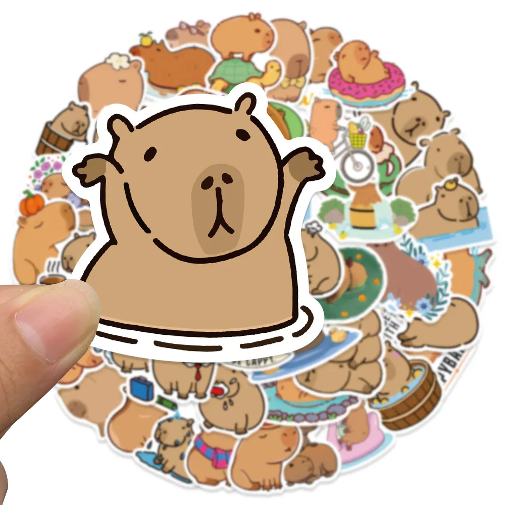 100 Stück Capybara Aufkleber Wasserdichte Animal Sticker Niedlich Deko Graffiti Decal Anime Aufkleber Anwendbar für Erwachsene und Kinder Skateboard Laptop Gepäck Gitarre Skateboard Wasserbecher 100 Stück Capybara Aufkleber Wasserdichte Animal Sticker Niedlich Deko Graffiti Decal Anime Aufkleber Anwendbar für Erwachsene und Kinder Skateboard Laptop Gepäck Gitarre Skateboard Wasserbecher