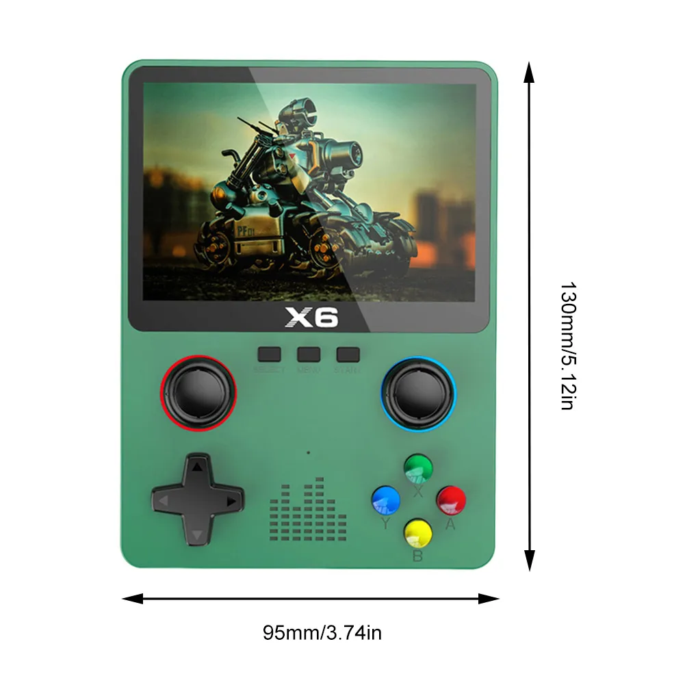 X6 Handheld Game Console 3.5 In IPS Screen, 640x480... From Ddmymaster ...