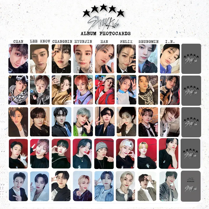 Stray Kids Photocards: Collect Bang Chan & More