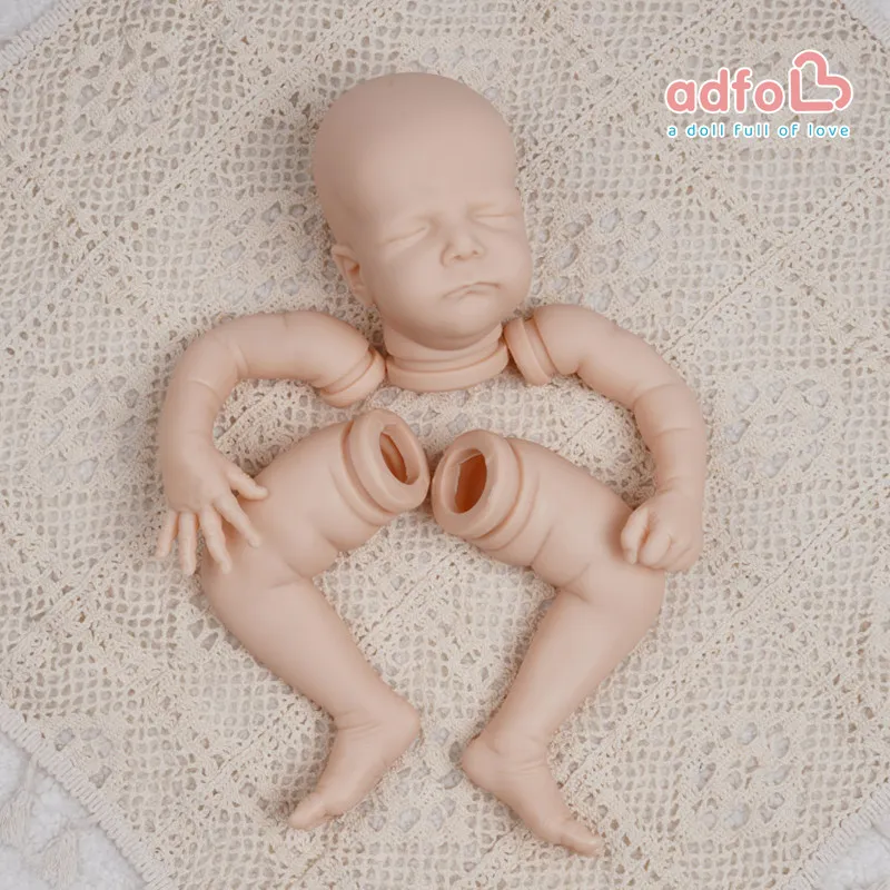 ADFO Cayle Reborn Kit 19 Original New Face Vinyl Silicone Reborn Doll Kits For DIY Unfinished Baby Collection From Yichu01 13.73 DHgate.Com