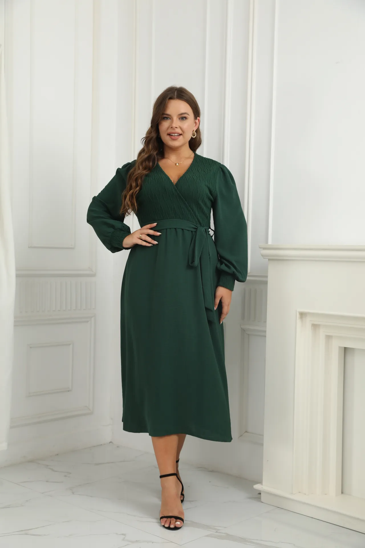 Celebrities Elegant Solid Solid Color V Neck Princess Dresses Celebrities Elegant Solid Solid Color V Neck Princess Dresses