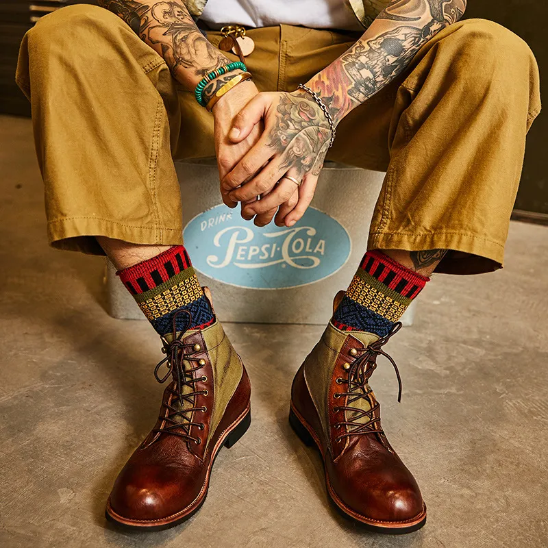 Mens short boots deals