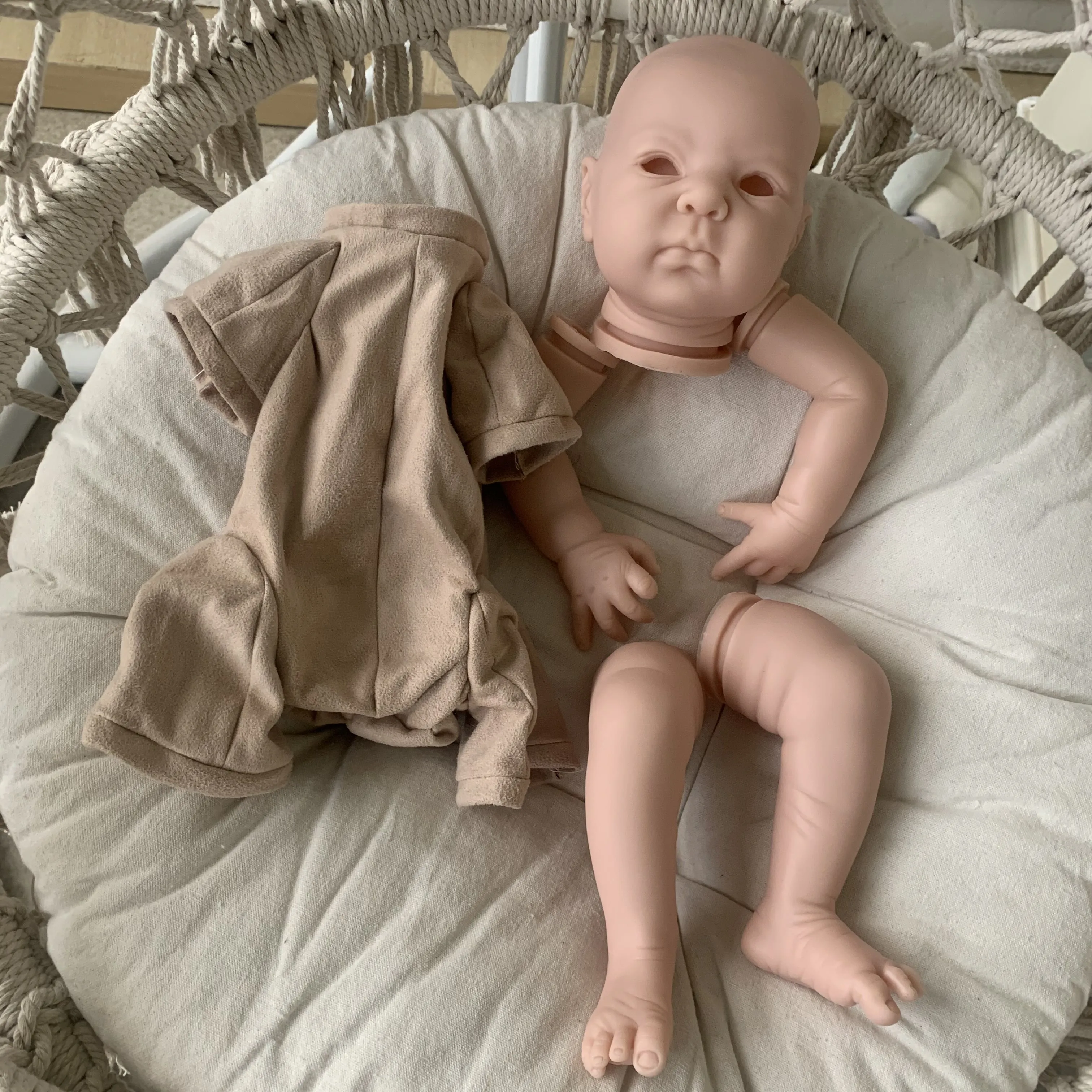 18 Inch NPK Reborn Dimitri Preemie Reborn Doll Kits Soft Peach Vinyl Color Unfinished Parts From Ddmycrazy 36.78 DHgate.Com