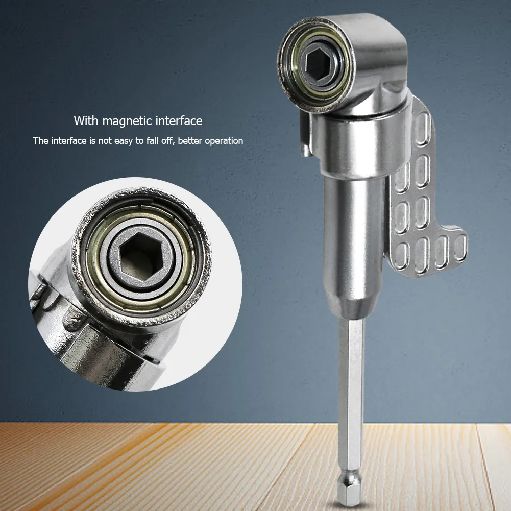 105° Right Angle Drill Driver Adapter for Power Drill, Screwdriver Bits ...