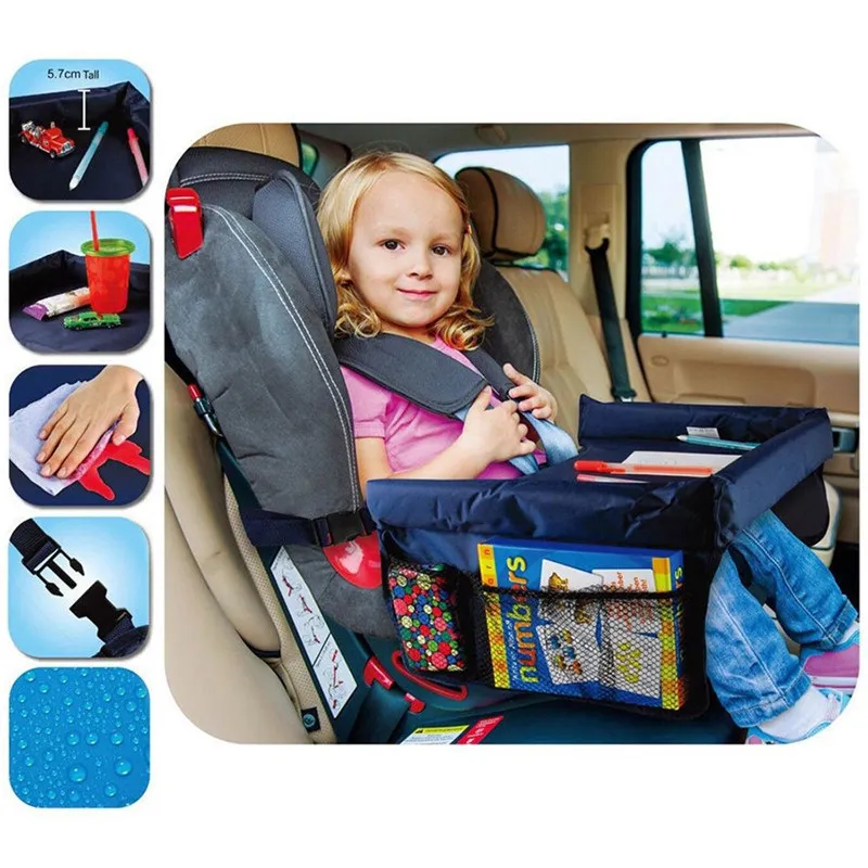 Child Safe Car Seat Tray With Toy Food Water Holder And Travel Accessories For Safe Motorcycle Storage And Play From Homepro11 11.83 DHgate.Com