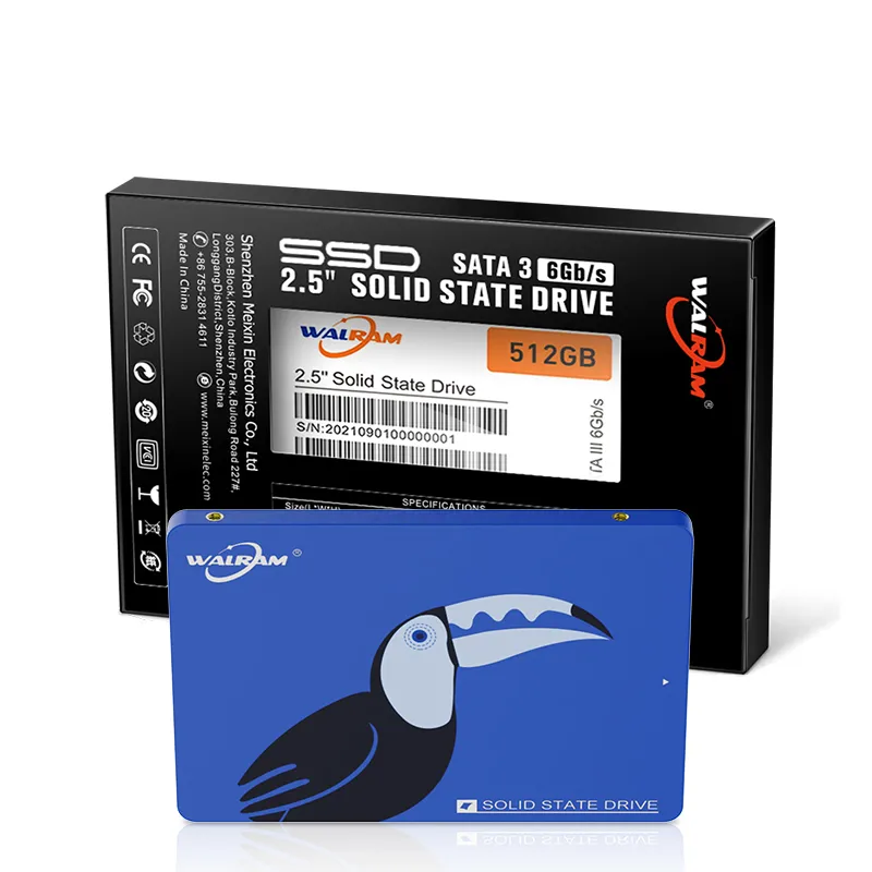 WALRAM 2.5 In SATA III Internal SSD Hard Drive  From Ddmyhome